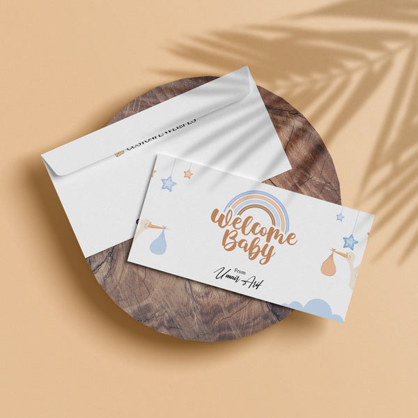 Welcome envelope